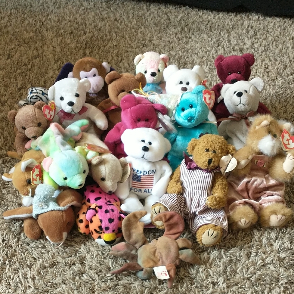 TY Beanie Babies Plush Toy Collection